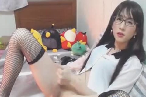 Chinese slutty asian ladyboy dick