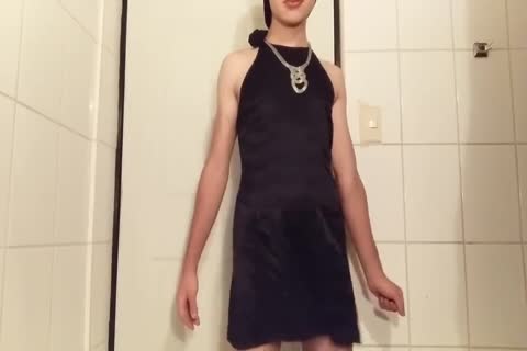lusty Logdicked Ladyboy In lusty skirt
