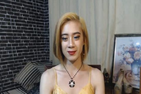 juicy asian ladyboy Plays Her stunning shlong