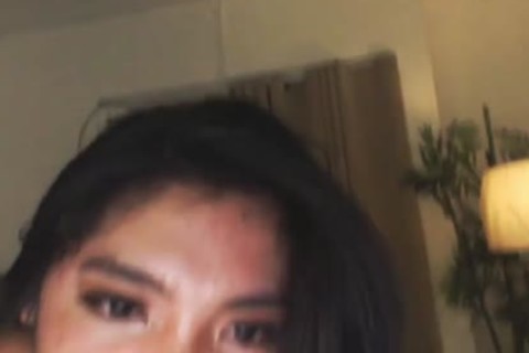 Filipina Ladyboy disrobe Teasing On webcam