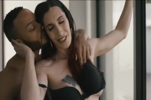 TS Melanie almost Caught bf pounding Stepsis