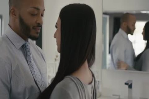 delicious tgirl Khloe Kay Masterfully Sucks dudes humongous cock