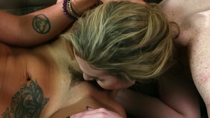 Transsensual.com - Kayleigh Coxx amongst tattooed Sophia Grace