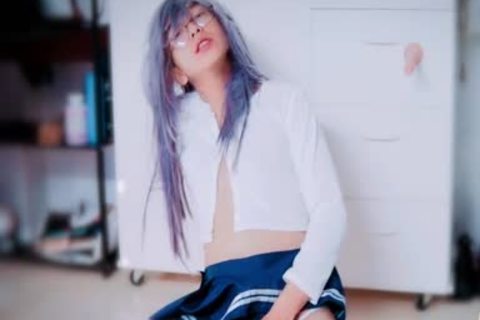 sweet oriental Sissy love juice With Foxtail