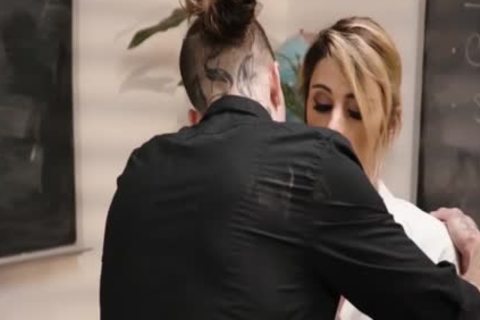 filthy lad pokes Her TBabe Coworker Casey Kisses In Doggystyle