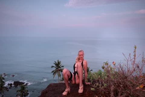 Warning!!! naked beauties bang OutDoor