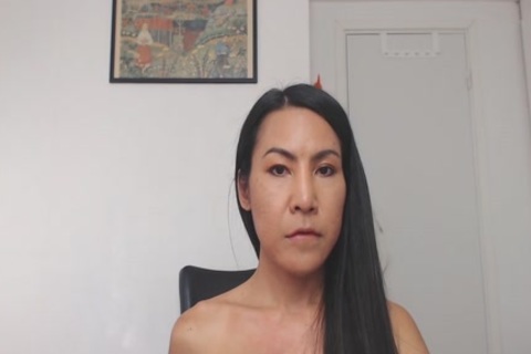 asian web camera Ladyboy Jerking