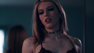 Transsensual: Transsexual Izzy Wilde in the bed blowjob
